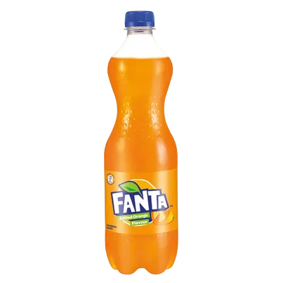 Fanta Orange Flavoured Soft Drink - 750ml