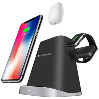 ultraprolink Wireless Charging Pad (UM1006, Black)