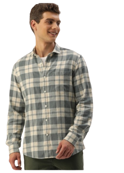 Tartan Checked Casual Shirt
