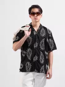 Embroidered Resort Wear Shirt