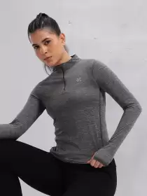 High Neck Sports T-shirt