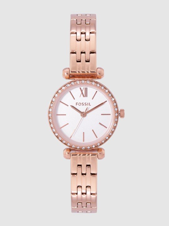 Women Off-White Analogue Watch
