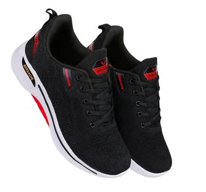 BERSACHE Premium Men's Sports Shoes (Black)