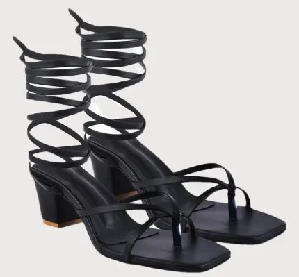 Shoetopia Women Black Heels | UK 5