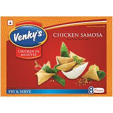 Venkys Samosa - Chicken, 200 g Pouch