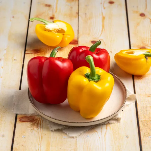 Capsicum Red & Yellow