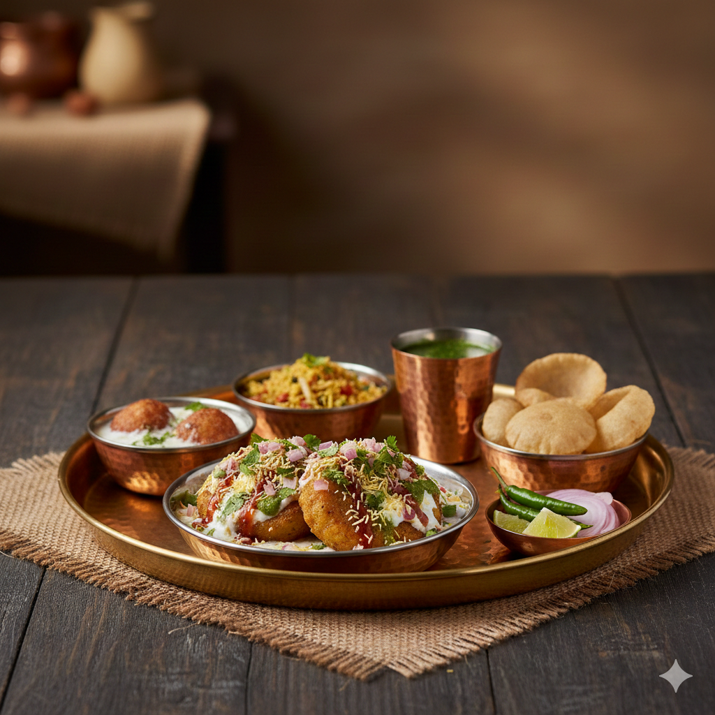 Fix Thali With Chaat