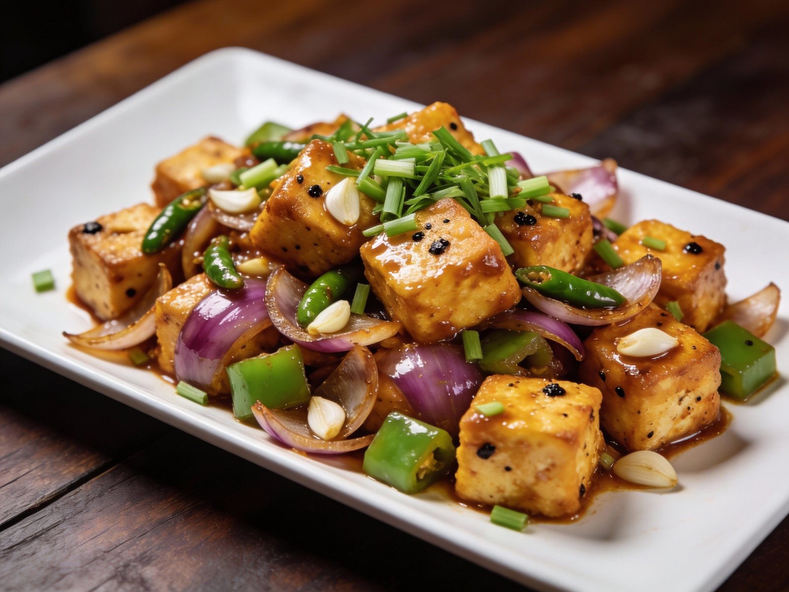 Paneer Chilli Dry