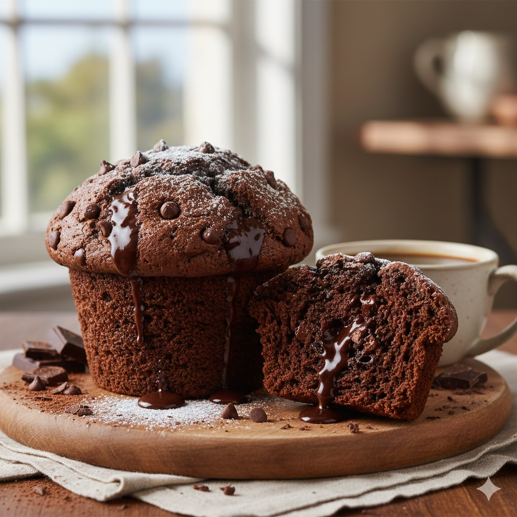 Double Chocolate Muffin