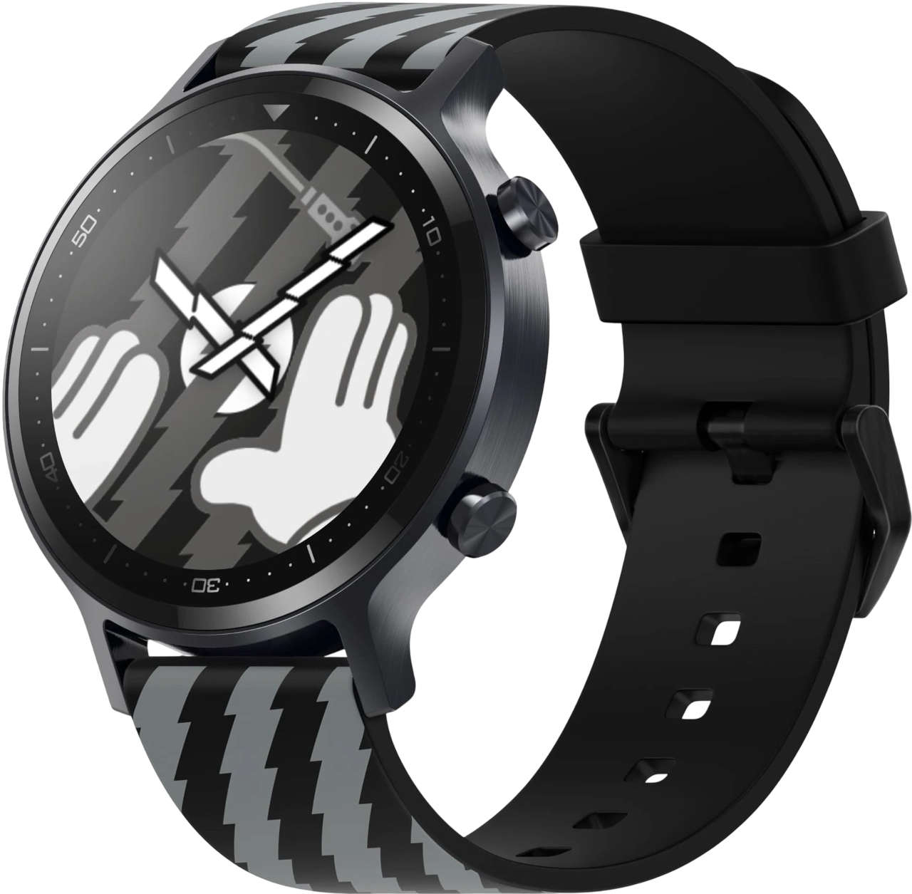 realme watch S Master Edition (Black Strap, Regular)