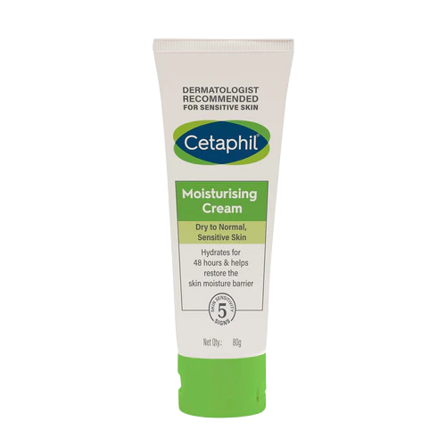 Cetaphil Moisturising Cream 100 g for Dry & Sensitive Skin | 48H Hydration with Almond Oil, Niacinamide & Panthenol | Rich Fragrance and Paraben Free Moisturiser, Prevents Moisture Loss & Repairs Skin Barrier | Dermatologist Recommended