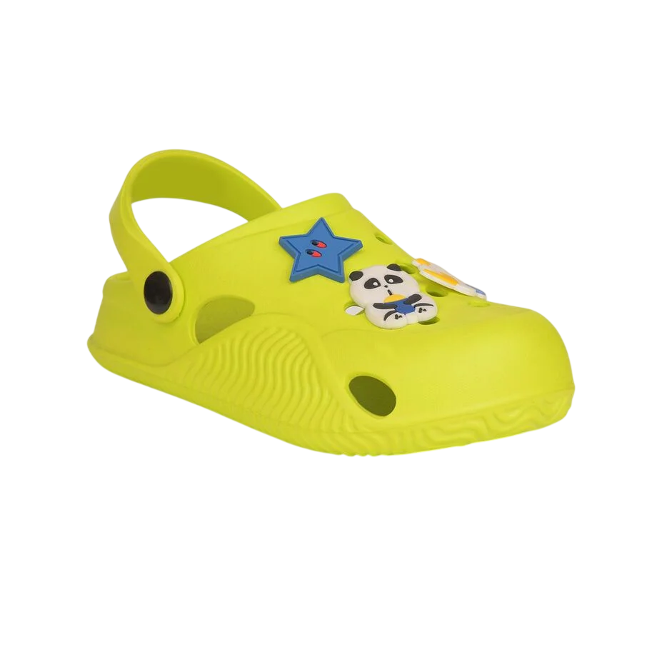 Bubblegummers Neon-Green Unisex Sandal for Kids