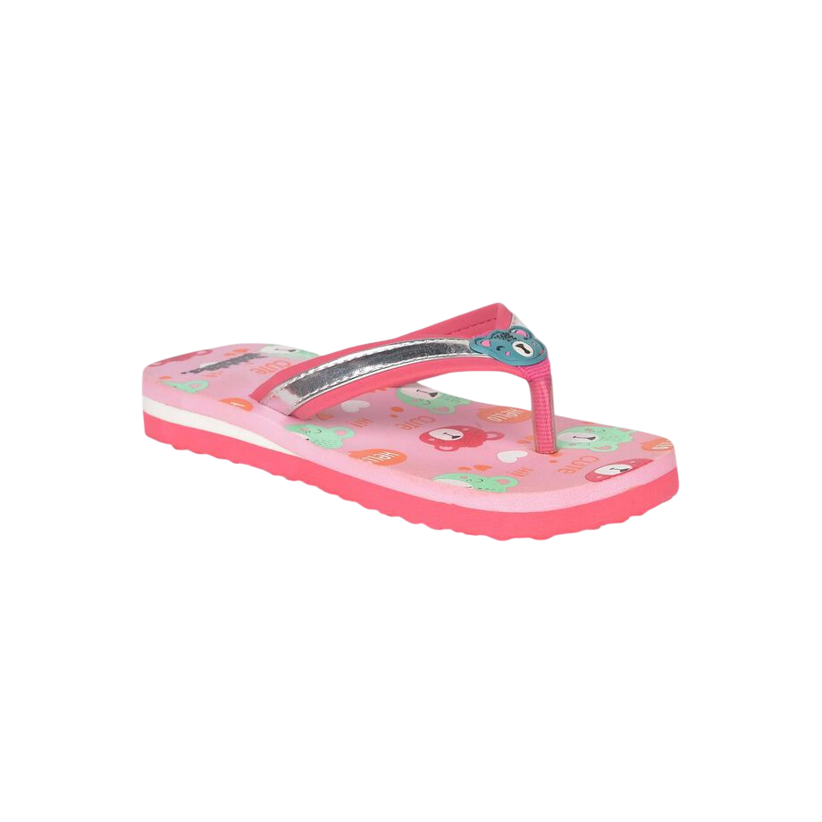 Bubblegummers pink flip flops for kids