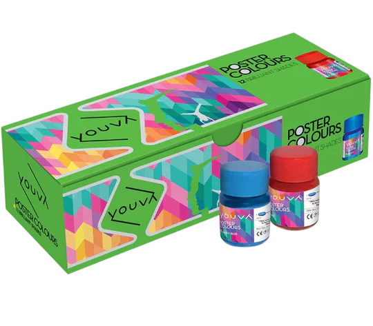 Youva Navneet Poster Colour (Pack of 12 Brilliant Shades)