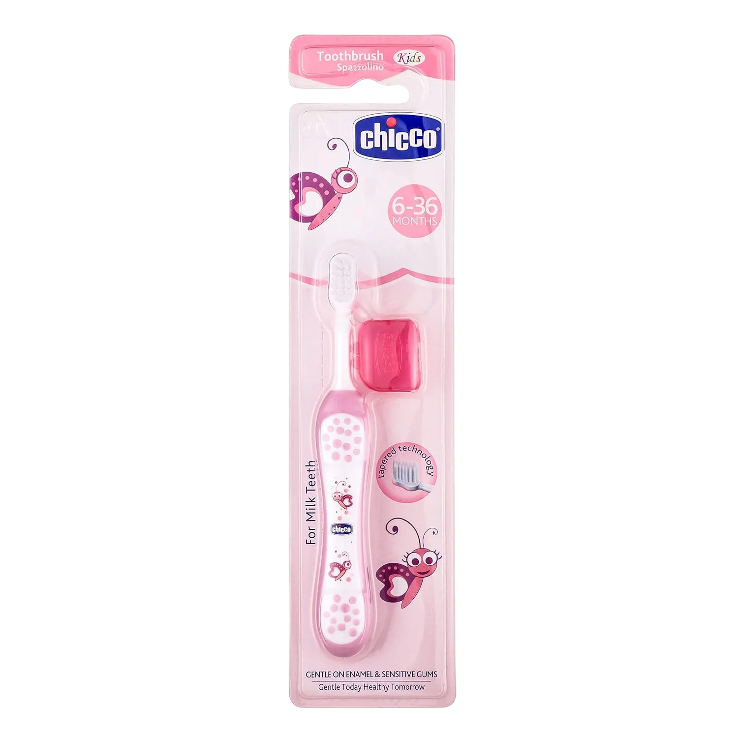 Toothbrush Pink 6M to 36M