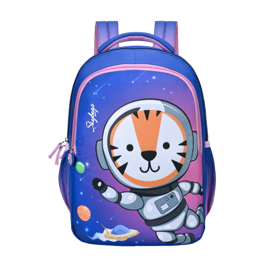 Skybags SNUGGLE 01 SCHOOL BACKPACK ORCHID BLUE
